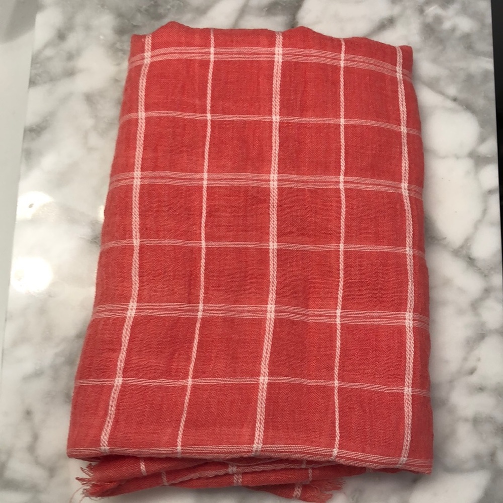Boutique scarf coral